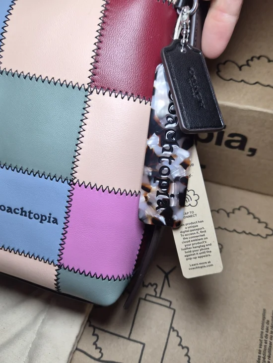 Coachtopia Alter/ego NWT Multi 4 Patchwork Slouchy Shoulder Bag - Picture 5 of 5